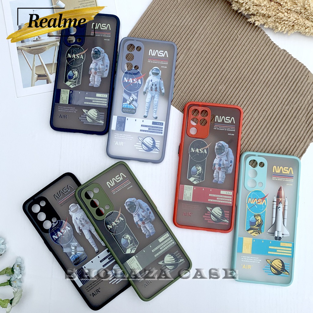 Case Nasa Lens Cover Camera Realme C11 C21 C25 C20 C21Y C25Y