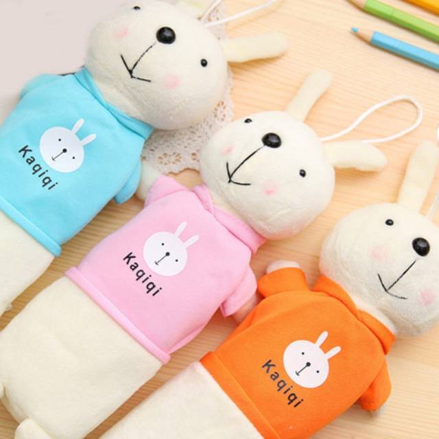 

Tempat Pensil Boneka Kelinci Lembut Lucu