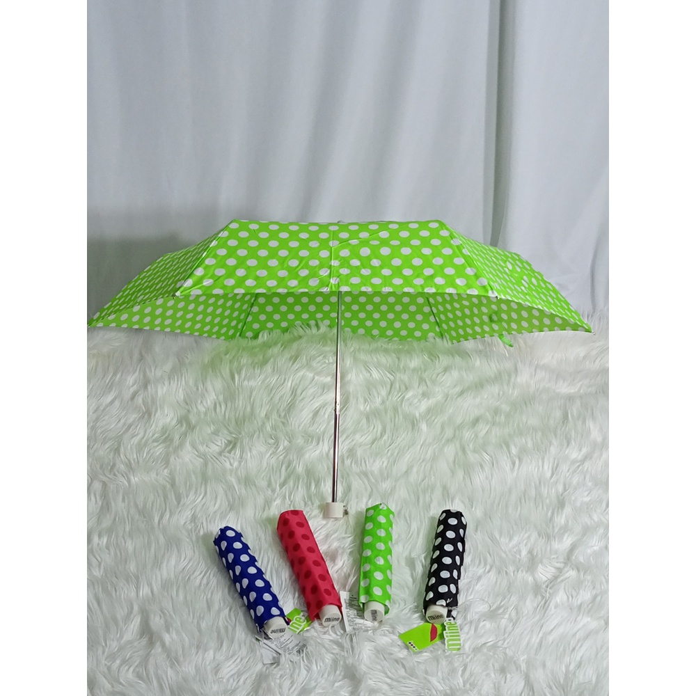 Payung Lipat 3 Pensil motif polkadot FANCY BEST QUALITY_L3-M001