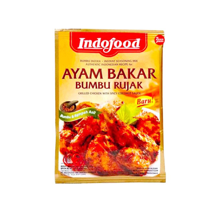 Indofood Bumbu Ayam Bakar Bumbu Rujak 45gr Shopee Indonesia