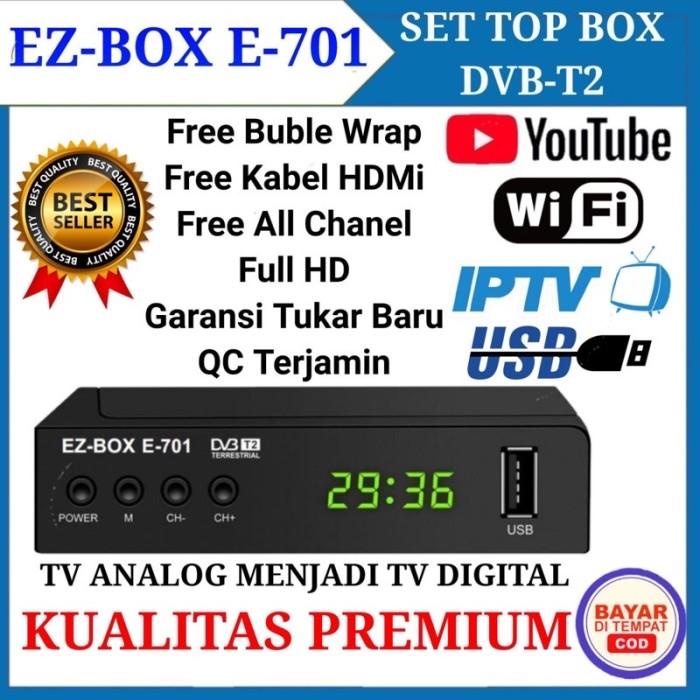 Set Top Box Dvb-T2 Decoder Receiver Tv Digital Stb Set Box Tv Premium