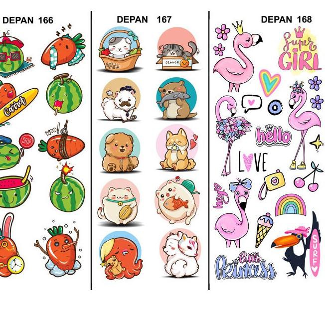 

freeOngkir Edible Stamp / Sticker Makanan 163 - 180