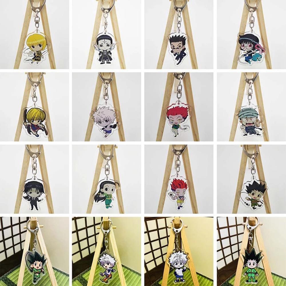 Lanfy Gantungan Kunci Motif Anime HUNTER x HUNTER Bahan Akrilik