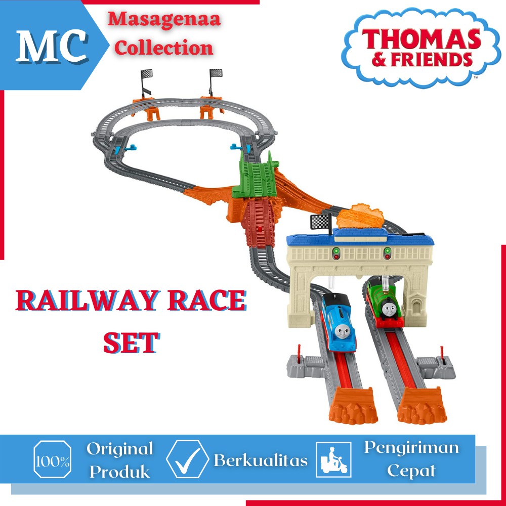 Trek Rel Kereta Kreta Api Mainan Anak Thomas And Friends Friend Track Master Trackmaster Race Set