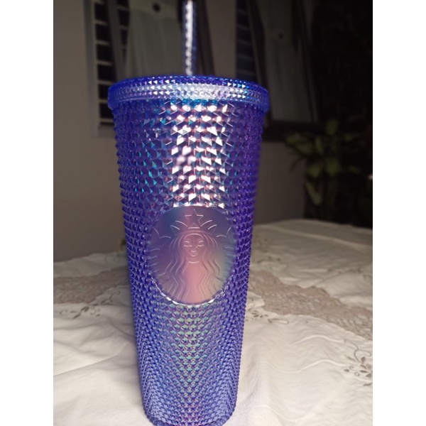 Starbucks tumbler Bling Aurora Blue
