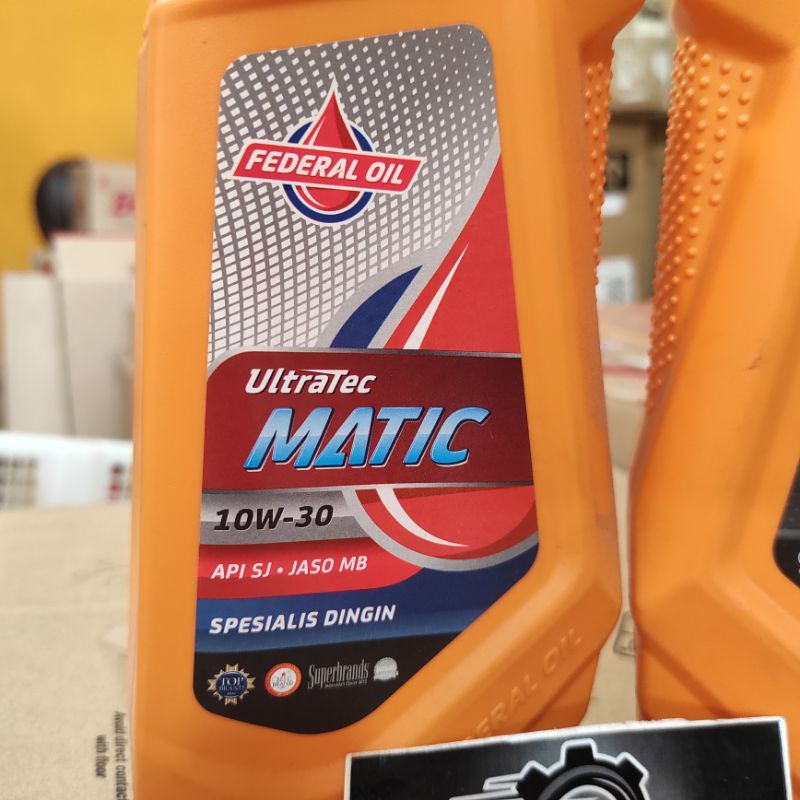 Oli Federal Matic Ultratech 800ML SAE 10W-30