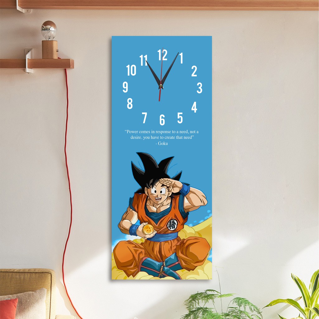 Jam Dinding Goku Anime  Dragon Ball