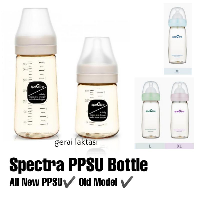 SPECTRA ALL NEW PPSU BABY BOTTLE 160ML 260ML