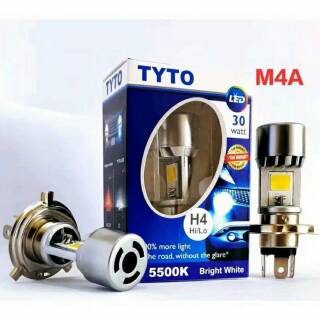  Lampu  LED  Utama Depan TYTO Motor Mobil  dan Truck Soket H4  