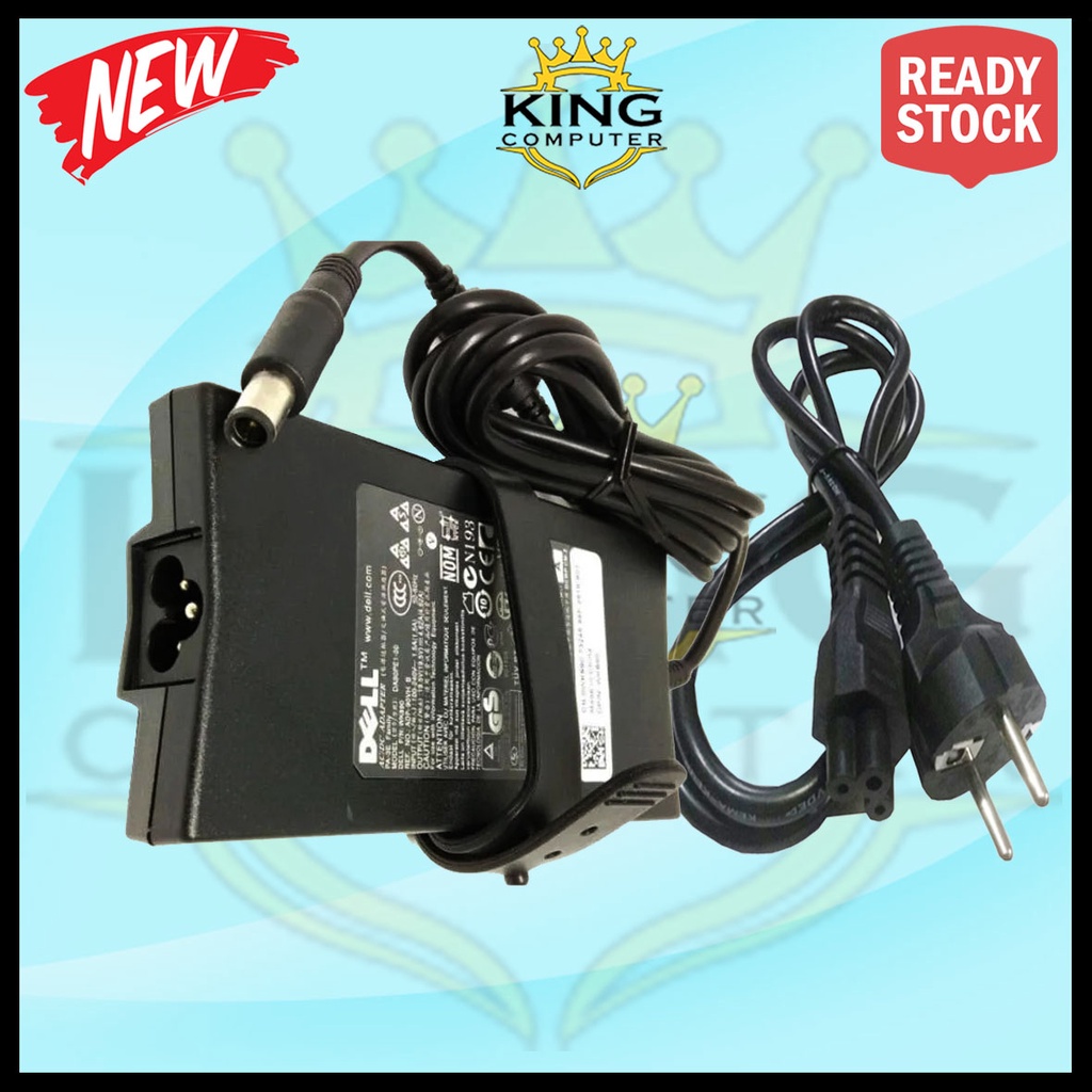 Adaptor Charger Laptop Dell 19.5V-4.62A Original Colokan Besar Jarum