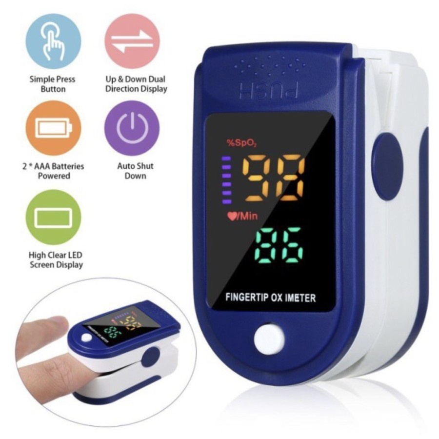 OXYMETER FINGERTIP OKSIMETER