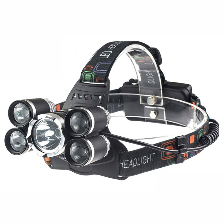 TaffLED Headlamp Cree XM-L 1T6+4XPE 16000 Lumens - LDL5T - HTM