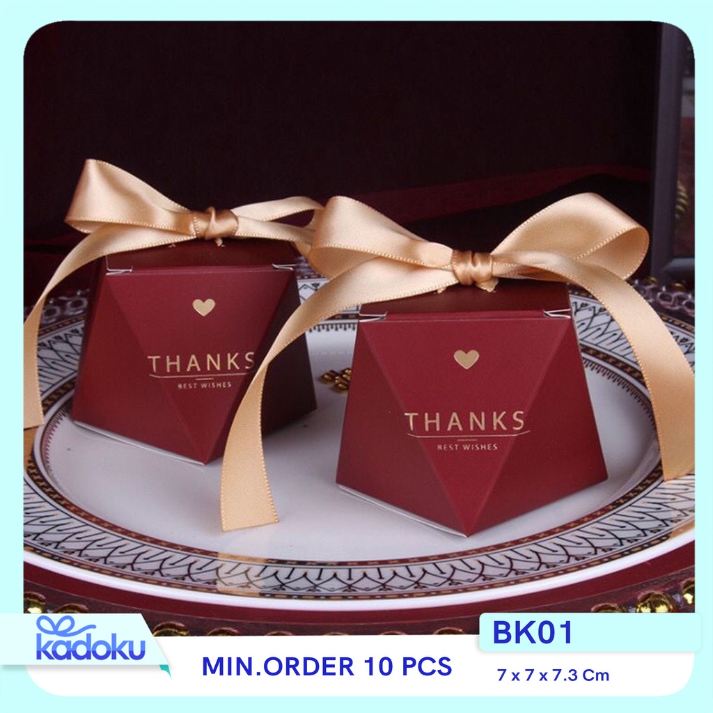 

Box souvenir wedding / Box souvenir sangjit / Box candy / Giftbox souvenir I BK01