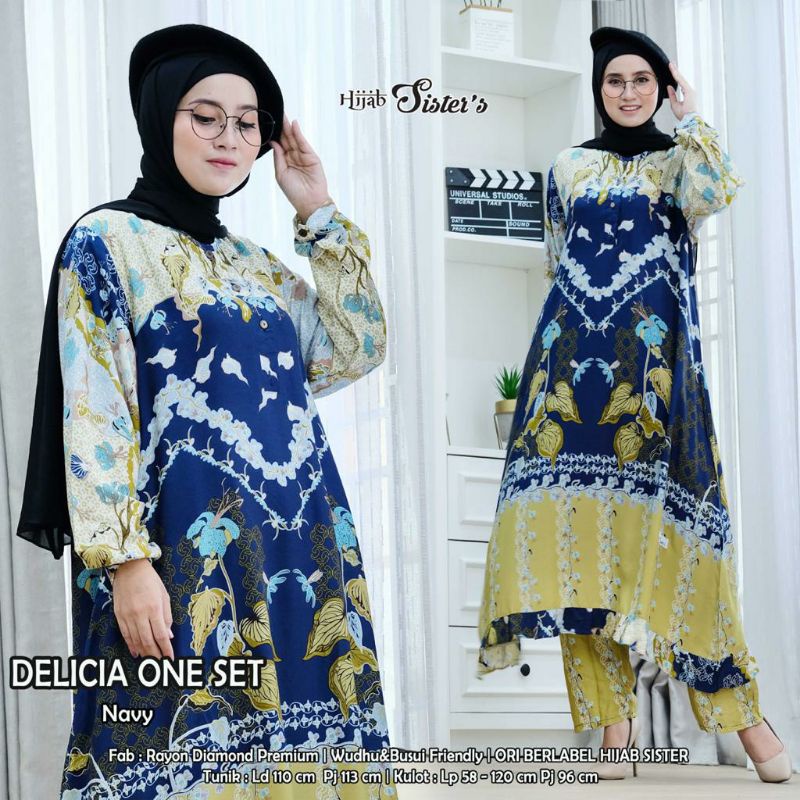 delicia one set by hijab sister