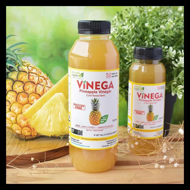 

Hot Sale Dehealth Pineapple Vinegar Cuka Apel Nanas 500 Ml