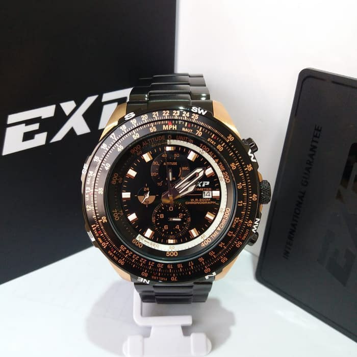  Jam  Tangan  EXP 3005 Brown Rosegold Man Original Shopee  