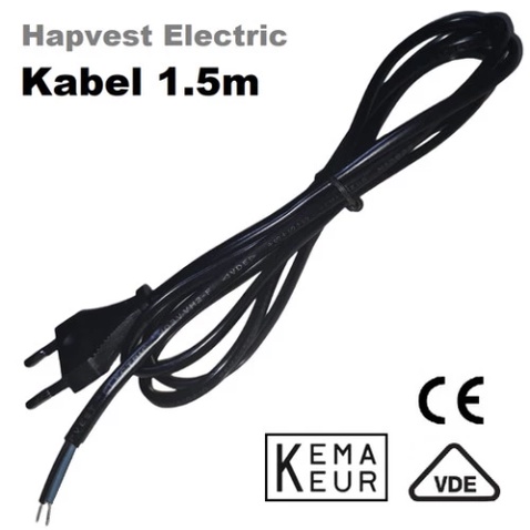 Kabel Buntung Steker Listrik AC Power 220V Cable Colokan Jack Lampu