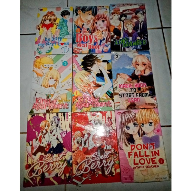 KOMIK CABUTAN SEGEL @6k (Bisa pilih judul sesuai stok)