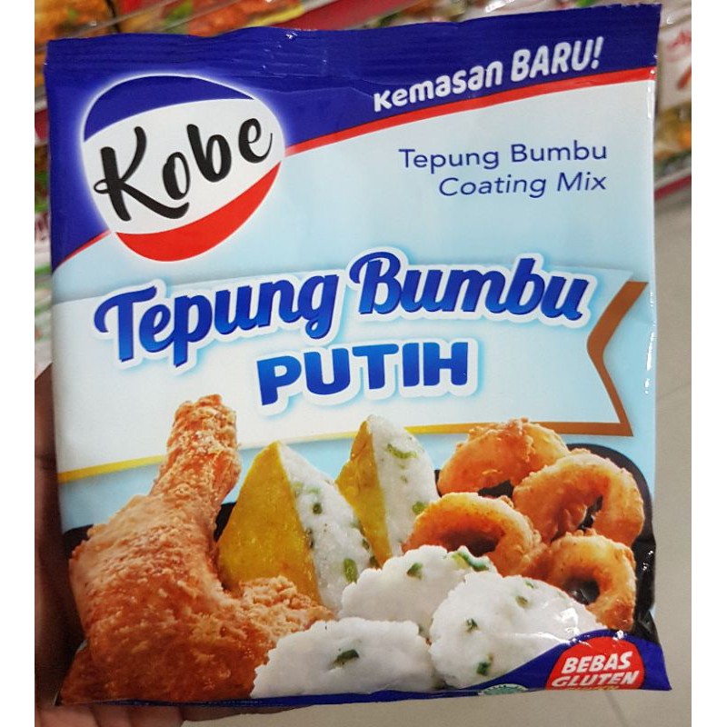 

KOBE Tepung Bumbu Putih 80gr - Tepung Bumbu Coating Mix