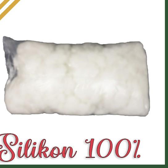 ♥ Dakron Silikon Isi Bantal Kiloan Dacron Silicon Isian Boneka Murah 1000grm ✹