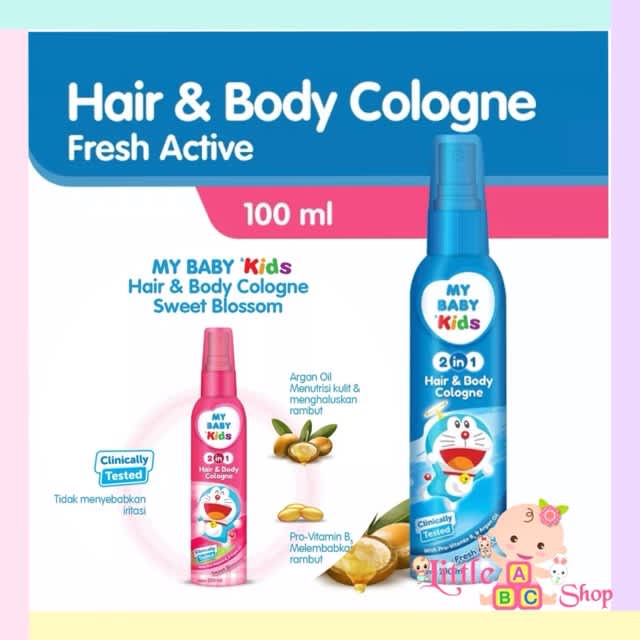 My baby kids hair & body cologne spray 100ml / Mybaby – >>> top1shop >>> shopee.co.id