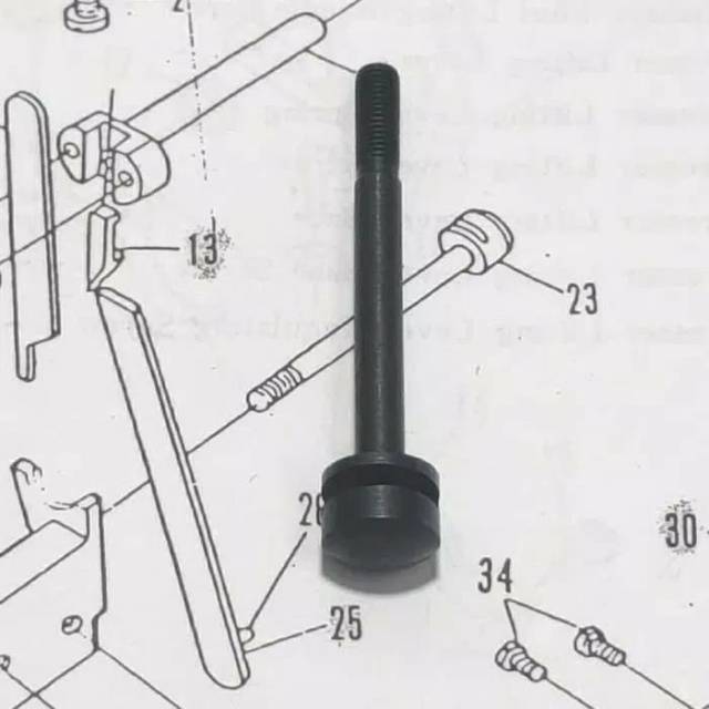 42048 Pengunci Pisau Bawah Mesin Jahit Obras BUTTERFLY / Lower Knife Holder