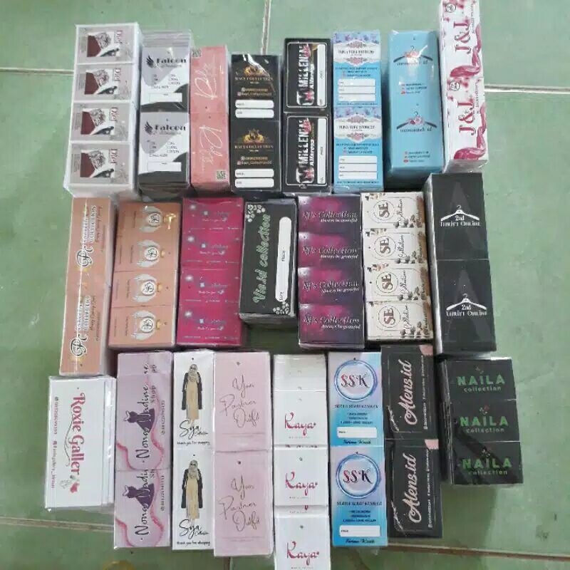 

[Min 120 Pcs] Hang Tag 3x7 Free Tali