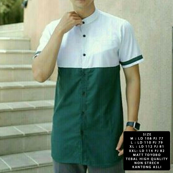 ORATO BAJU KOKO KEMEJA PRIA KERAH SHANGHAI