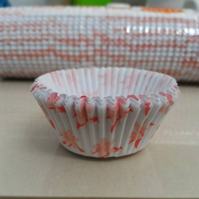 

Kertas kue bolu kukus motif