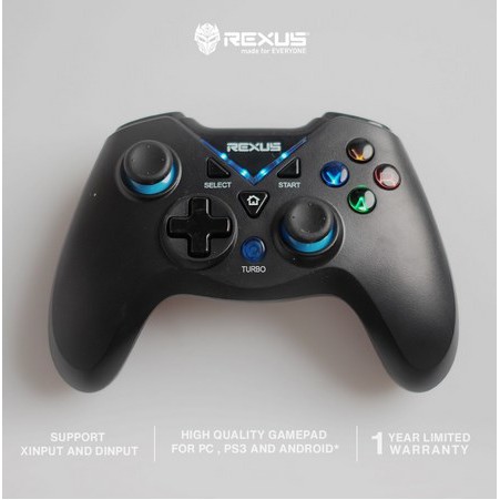 ITSTORE Rexus Gladius GX1 GX2  Pro Stick Gaming Gamepad Controler USB Wireless Joystick