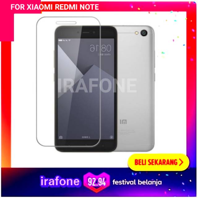 Tempered Glass Xiaomi Redmi Note Screen Guard Xiaomi Redmi Note Redmi note Temperedglass redmi note