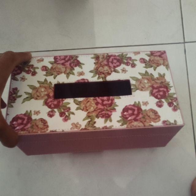 Kotak Tissue Kulit Sintetis Termurah/box Tissue