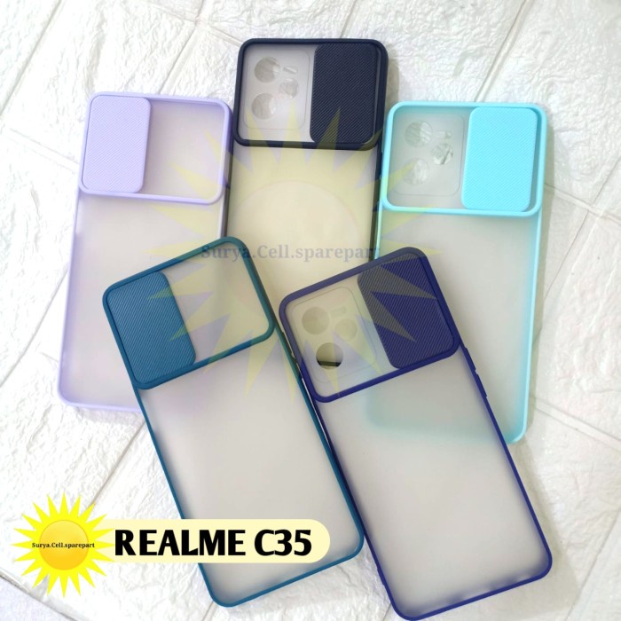 Case Slim Slide Camera Fuze - Realme C35 - SC