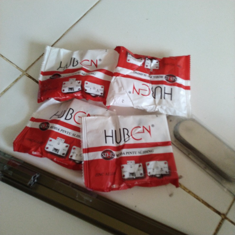 Handle Pintu Sliding Tanam Kom Kotak 96mm Stainless