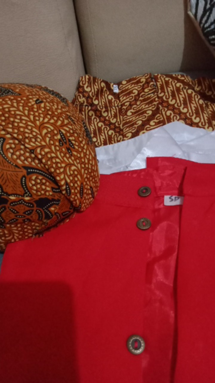 Set Beskap Sikepan Anak Tk-sd-smp / Beskap Hewes Anak / Beskap+rok Batik Coklat+blangkon