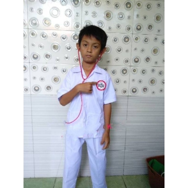 Baju profesi Dokter anak paud-TK dan SD BAJU KARNAVAL DOKTER