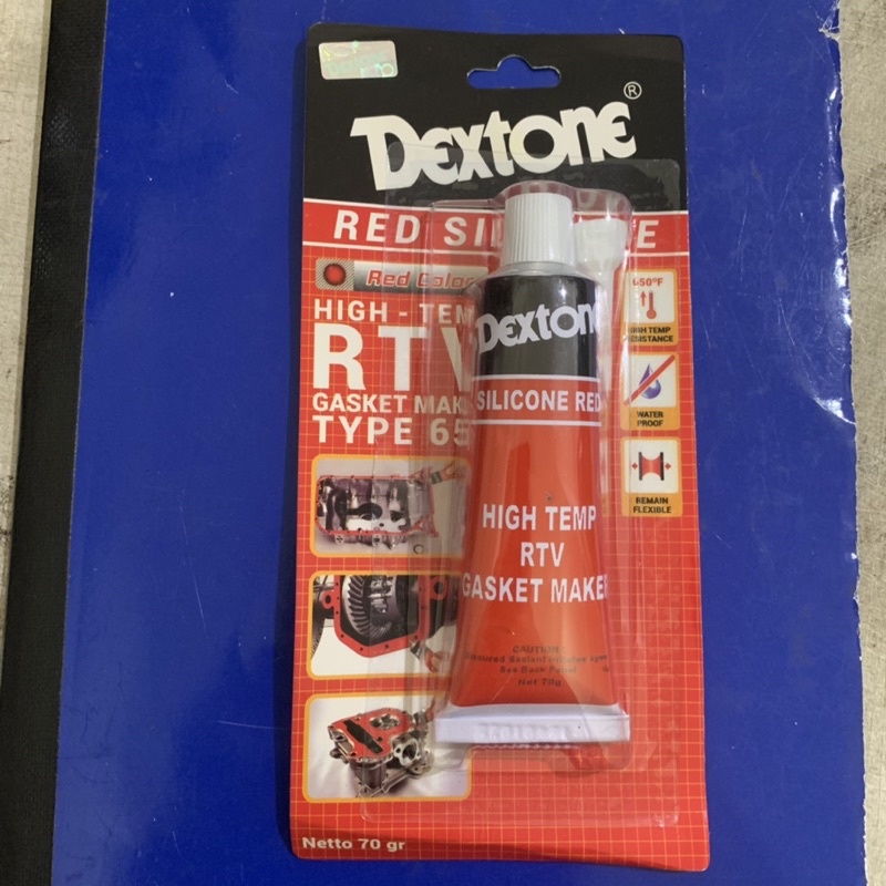 DEXTONE SILICONE RED BESAR 70 GRAM / DEXTONE RED SILICONE