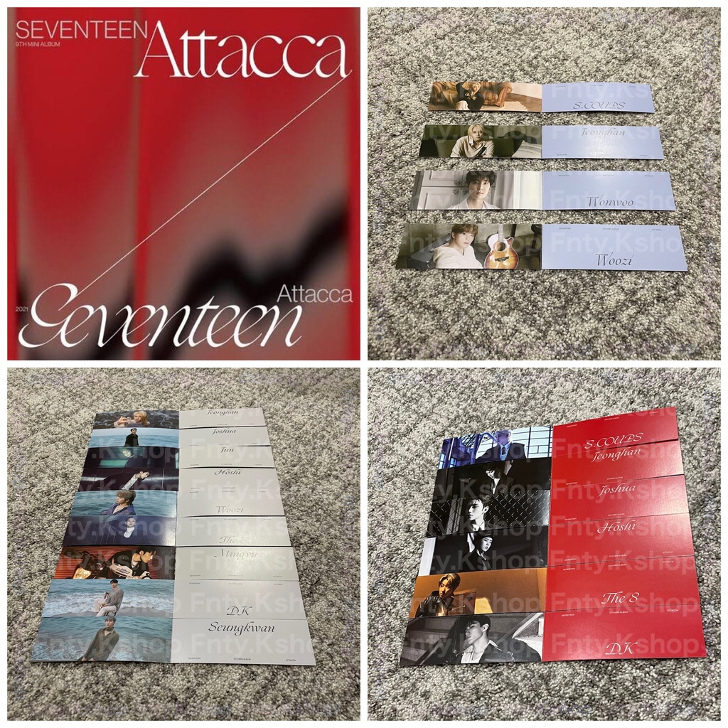 Folded Card Only Seventeen / SVT - Attacca