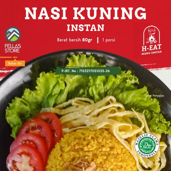 H-EAT - Nasi Kuning Instant