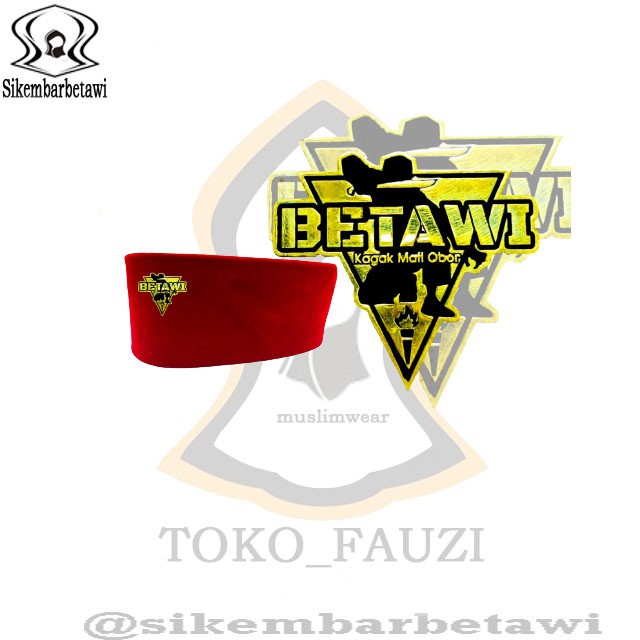 Pin Golok Betawi  Palang Pintu Accesoris Peci Pin Golok Cabut Pin Peci Pin Betawi