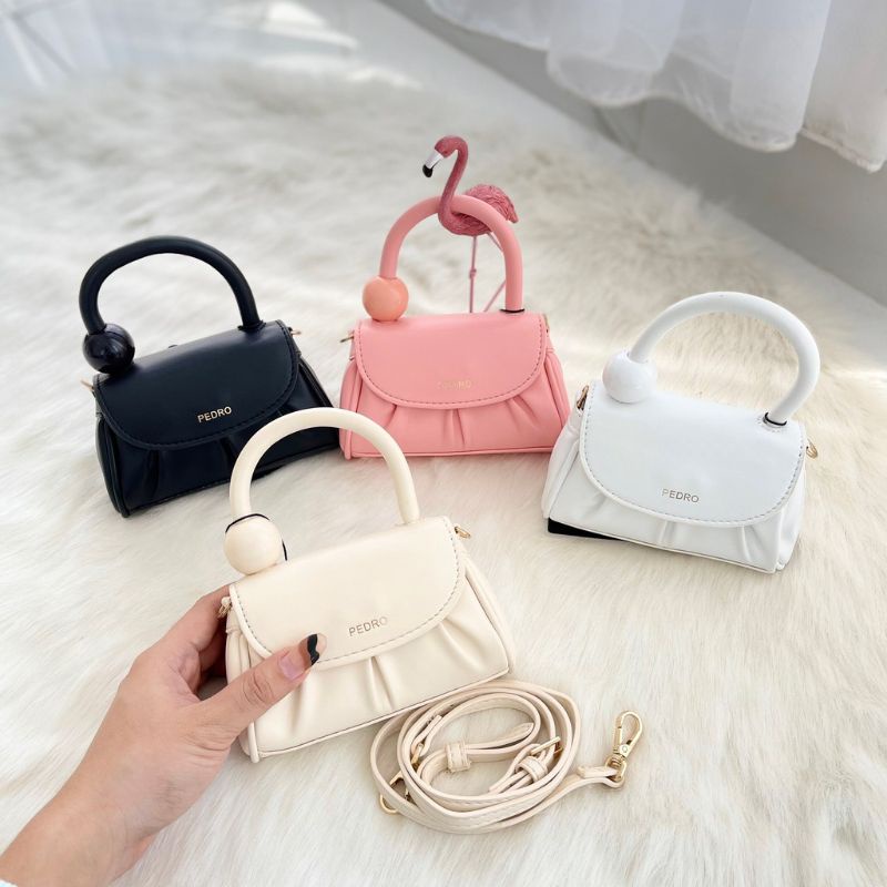 Tas Pedro Mini Hand Bag | PDR Wanita Handle | Tas Wanita Branded Kecil