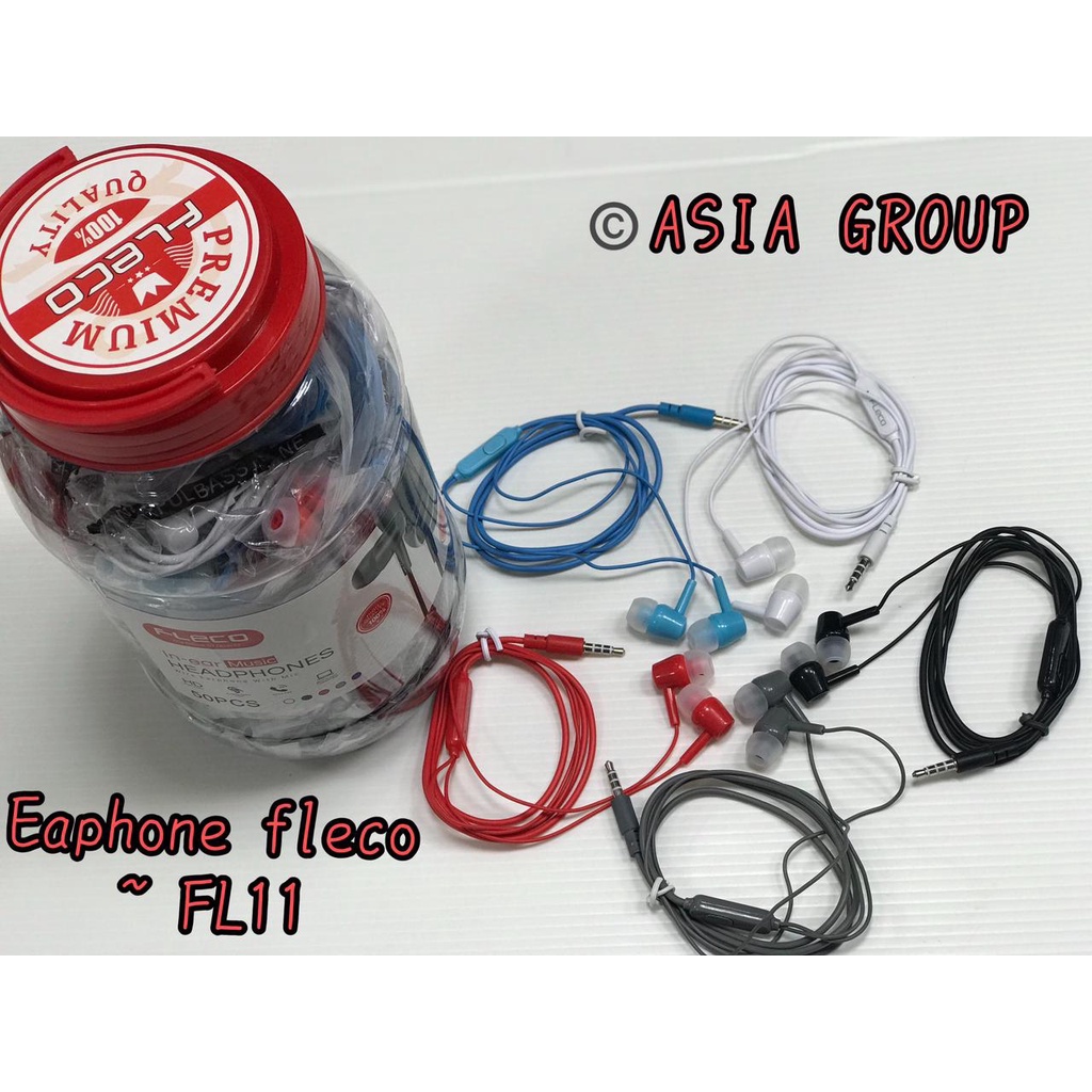 1TOPLES EARPHONE HEADSET FLECO FL00 / FL11 TOPLES ISI 50PCS EXTRA BASS STEREO [MPG]