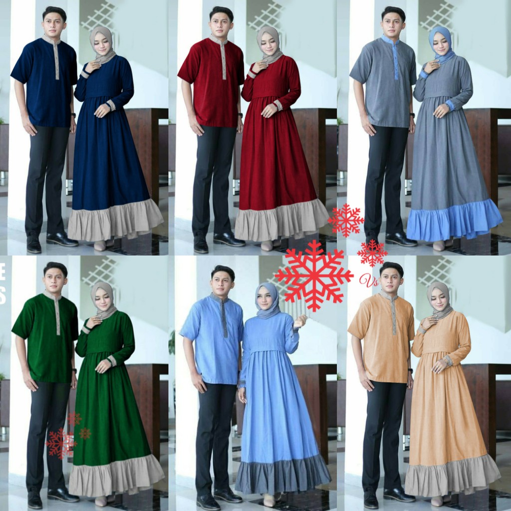 COUPLE REMUS COUPLE 6 WARNA BEST SELLER (Muara Gamis)