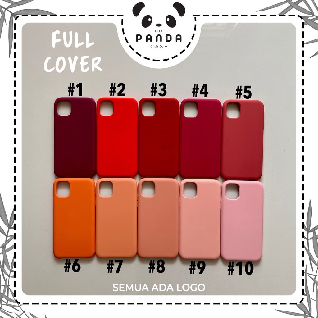 [TPC] 06 07 08 09 10 SILIKON FULL COVER HARD CASE IPHONE 6 6S 7 8 PLUS X XS MAX XR 11 IP050