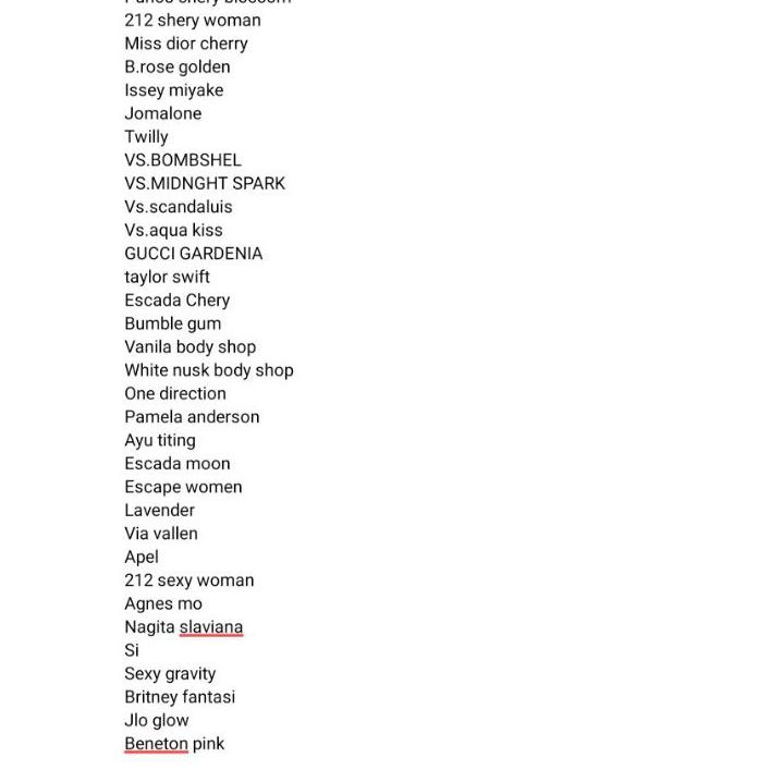 Shopee brane PARFUM IT PARFUM IN PARFUM PARFUM INSPIRED REQUEST AROMA PARFUM (ORIGINAL)IM PARFUM FAR