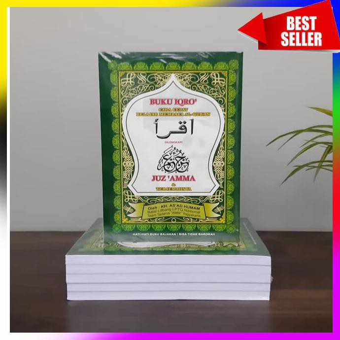BUKU IQRO BENDEL BESAR JUZ AMMA DAN TERJEMAH HVS