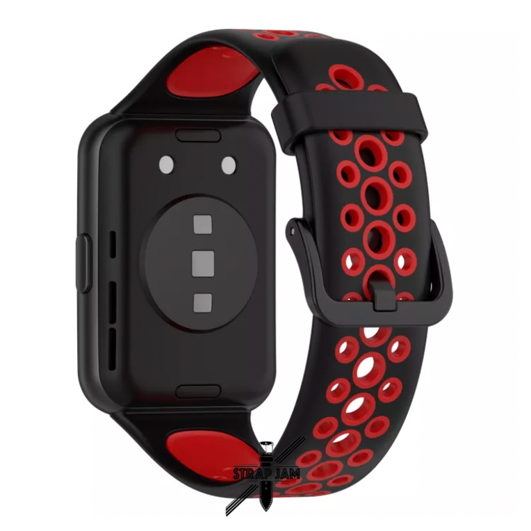 Strap Nike Khusus Huawei Watch Fit 2 Active - Tali Jam Rubber Silikon Sporty Keren