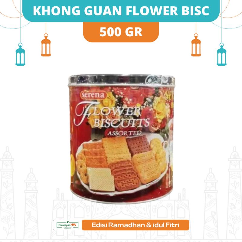 

KHONG GUAN FLOWER BISCUIT 500gr I ED 05/06/2026