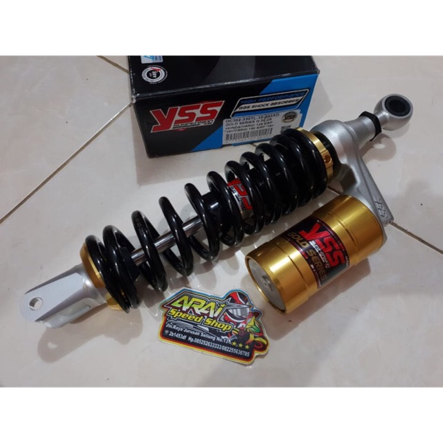 Shock YSS Gplus Gold Series Vario 150 / Vario 125 Black