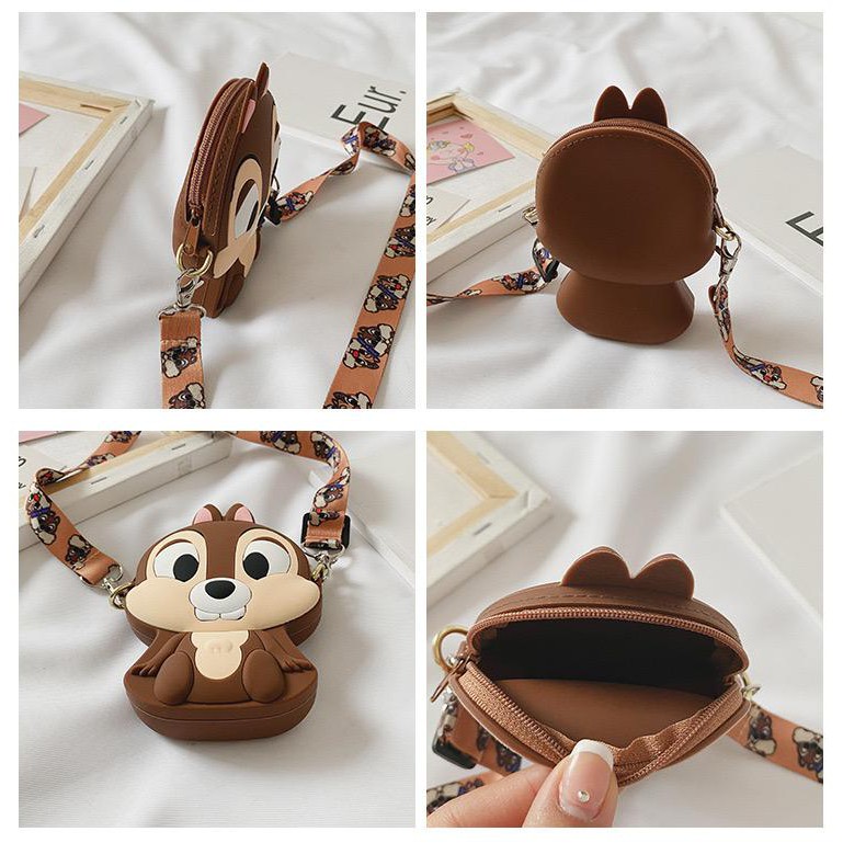 Tas Jelly Anak Rubber Karakter Import